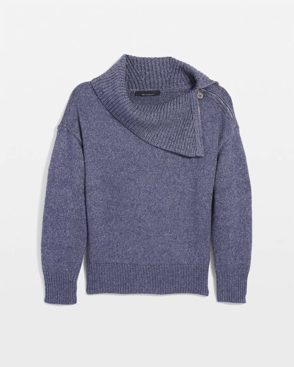 Zip Neck Dolman Sleeve Sweater | White House Black Market